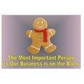 Gingerbread Man Rectangle Photo Hand Mirror (2" x 3")